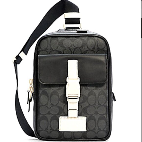 Coach Monogram Backpack - Picture 3 of 8